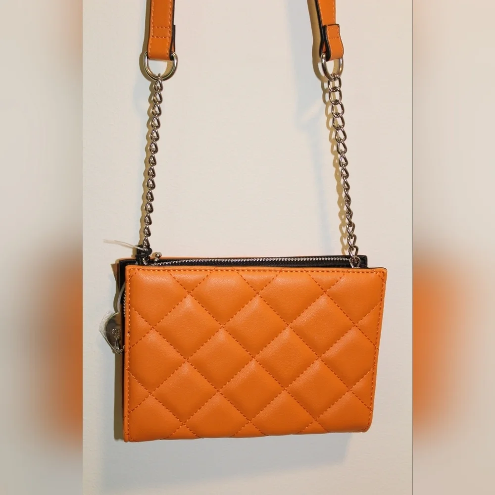 Steve madden crossbody purse in color mango - Picture 3 of 7